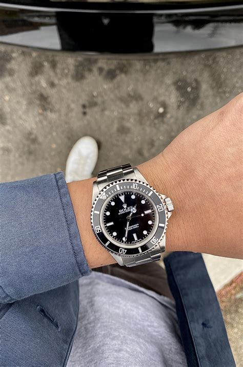 rolex for small wrists|rolex submariner on small wrist.